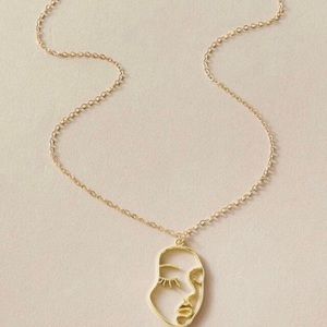 Face charm Necklace